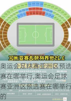 奥运会足球赛亚洲区预选赛在哪举行,奥运会足球赛亚洲区预选赛在哪举行的