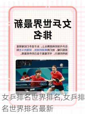 女乒排名世界排名,女乒排名世界排名最新
