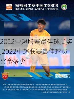 2022中超联赛最佳球员奖,2022中超联赛最佳球员奖金多少