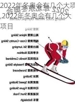 2022年冬奥会有几个大项,2022年冬奥会有几个大项目