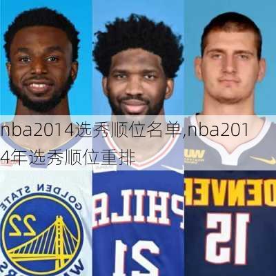 nba2014选秀顺位名单,nba2014年选秀顺位重排