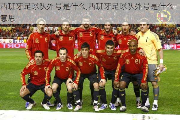 西班牙足球队外号是什么,西班牙足球队外号是什么意思