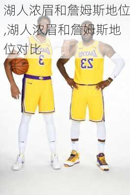 湖人浓眉和詹姆斯地位,湖人浓眉和詹姆斯地位对比